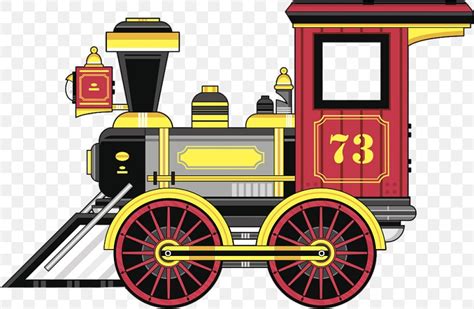 Train Rail Transport Steam Locomotive Clip Art Train Png Download
