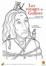 Gulliver sketch template