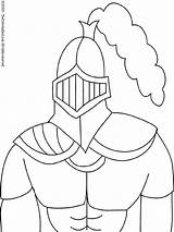 Armor Knight Coloring sketch template