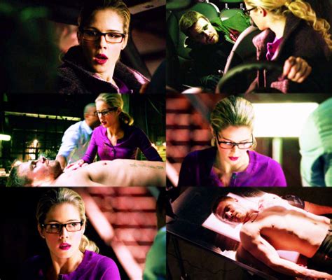 Arrow Felicity Smoak And Oliver Queen 1 Because He Can Protect Her
