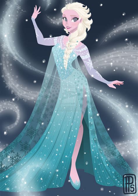 Elsa Frozen Fan Art 36106855 Fanpop