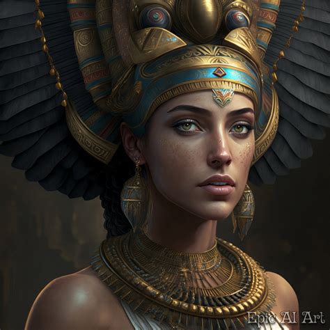 Buy Ancient Egyptian Goddess Printable Wall Art Digital Art Ai Art
