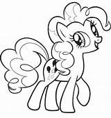 Coloring Pages Pie Pinkie Pony Little Horse Colouring Pokemon Choose Board sketch template