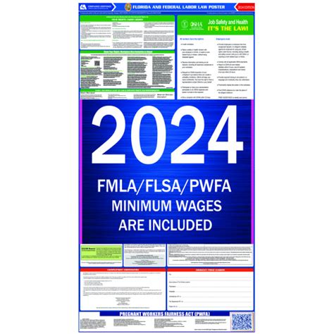 florida labor law posters    state federal fast shipping