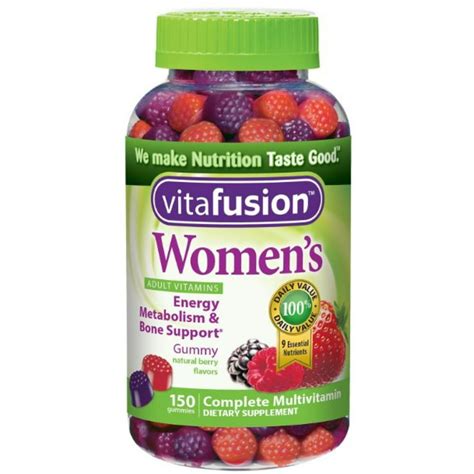 vitafusion womens daily multivitamin gummy  ea pack   walmartcom walmartcom