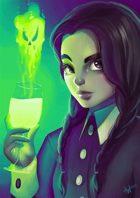 wednesday addams  lushies art  deviantart