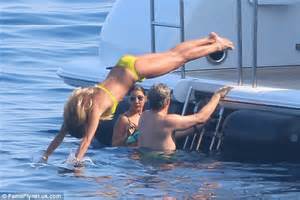 elle macpherson s husband jeff soffer gets raunchy aboard his boat in monaco daily mail online