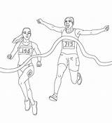 Coloring Running Athletics Pages Sheet Athletic Variety Designs Great Coloringpagesfortoddlers Choose Board sketch template