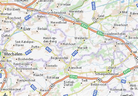 michelin westmeerbeek map viamichelin