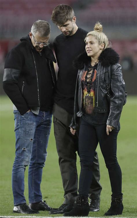 Shakira Was Spotted With Her Husband Gerard Pique At Camp Nou Stadium