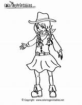 Coloring Cowgirl Pages Girls Printable Girl Cowboy Color Printables Coloringprintables Print Boots Colouring Timeless Miracle Cow Cute Worksheets Thank Please sketch template