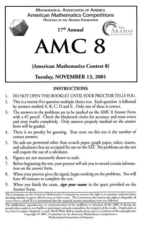 facsimile   amc  front cover mathematical association  america