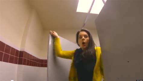 the problem with peeing in public bathrooms by ucb video huffpost