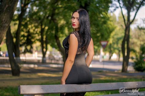 Beautiful Ukrainian Bride Julia From Nikolaev 20yo Hair Color Black