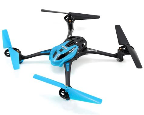 traxxas latrax alias ready  fly micro electric quadcopter drone blue  blue hobby time rc