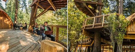 Microsoft Unveils Amazing Treehouse Office Where Employees