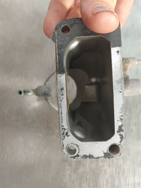 kubota kgz engine inlet manifold air flange zg   ebay
