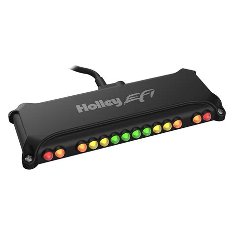 holley    led fully customizable shift light   programmable rpm ranges