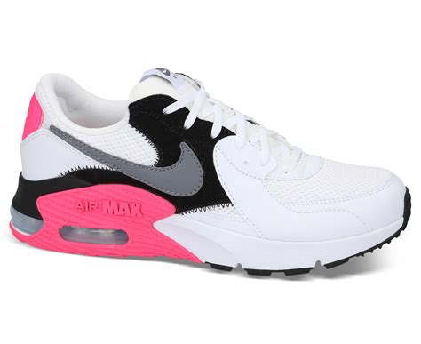 Nike Women S Air Max Excee Sneakers White Grey Black Hyper Pink