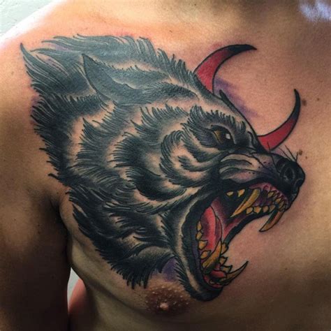 werewolf tattoos  surprising meanings tattooswin