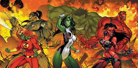 all forms of the hulk hulk comic shehulk scott campbell