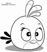 Angry Coloring Birds Pages Character Bird sketch template