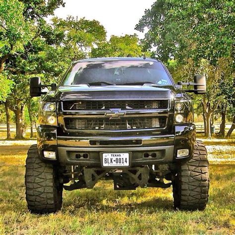 lifted chevy chevy  trucks  pinterest