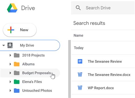 google drive managing  files