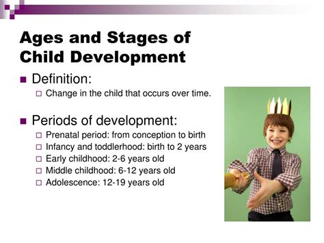 cognitive development stages  age