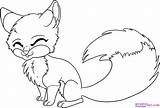 Coloring Cattail Getcolorings Fascinating Fox sketch template
