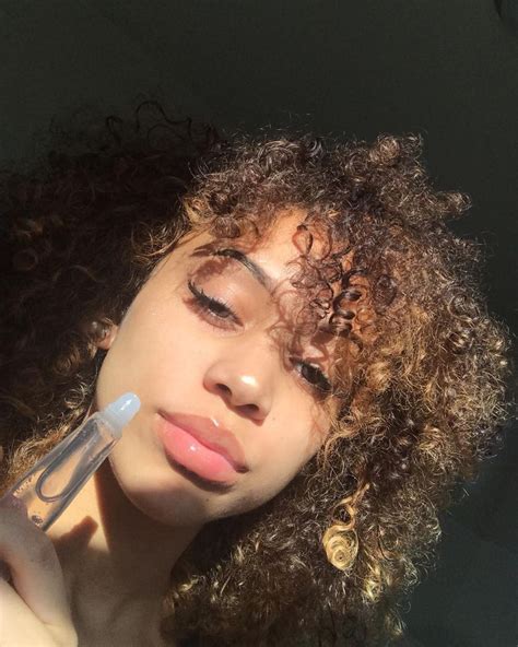 Pinterest Yagurlfaith 🖤 Curly Girl Hairstyles Light Skin Girls
