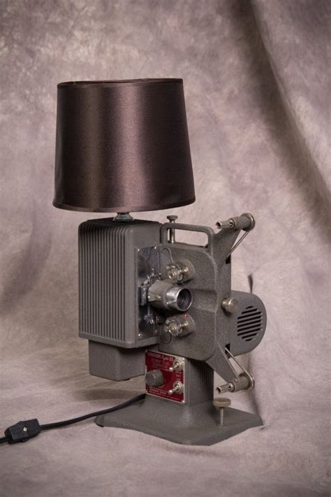 Retro Steampunk Vintage Lamp Made From 1940 S Kodak Kodascope Movie