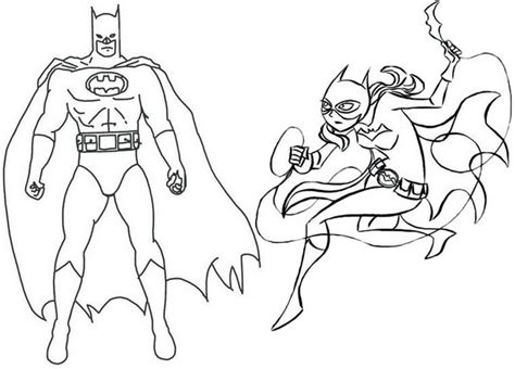 enchanting batgirl coloring pages  kids coloring pages