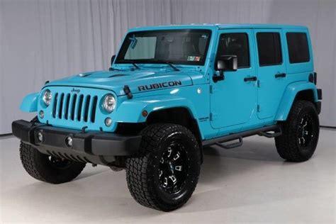 electric blue jeep wrangler rubicon blue jeep wrangler blue jeep