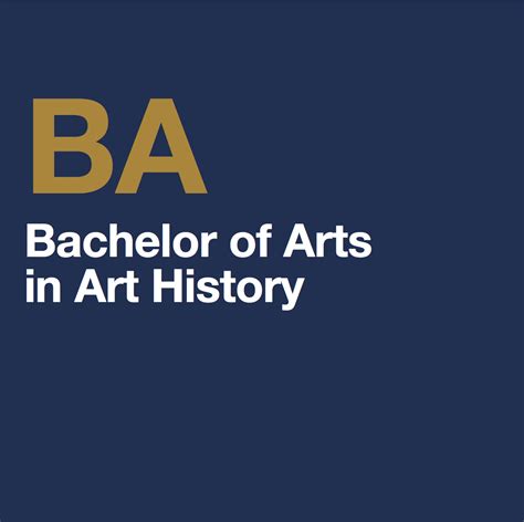 bachelor of arts in art history department of art art history