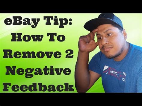 call ebay  remove  negative feedback  youtube