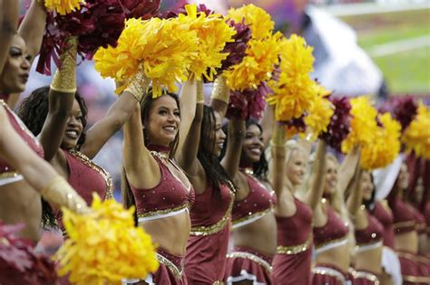 Redskins Cheerleaders Reportedly Had To Pose Topless For 2013 Calendar
