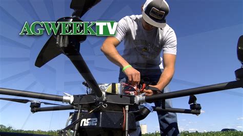 agweektv  drone sprayer debuts youtube
