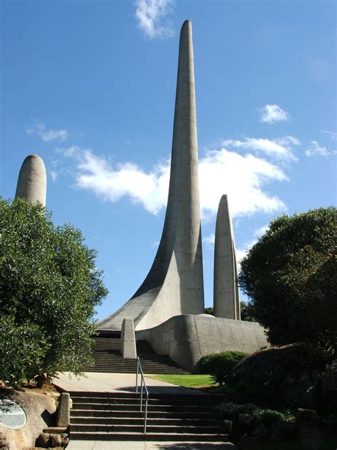 afrikaans taal monument language monument  paarl mountain western cape south africa