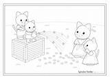Coloring Critters Calico Pages Print Color Kids sketch template