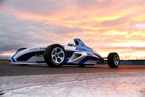 formula ford race car starts  engine  frankfurt autoevolution