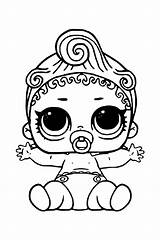 Lol Little Colorir Dolls Babies Fofa Coloringonly Bebê Onlinecoloringpages Colorironline sketch template