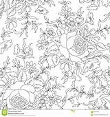 Bloemen Behang Bloem Patroon sketch template