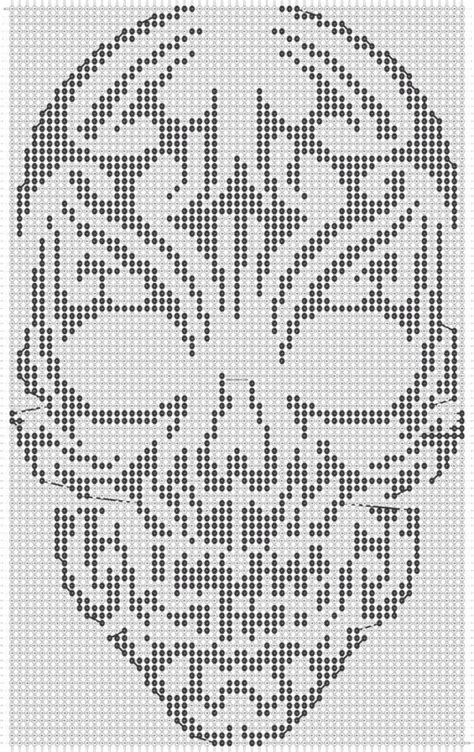 printable plastic canvas patterns skulls  printable templates