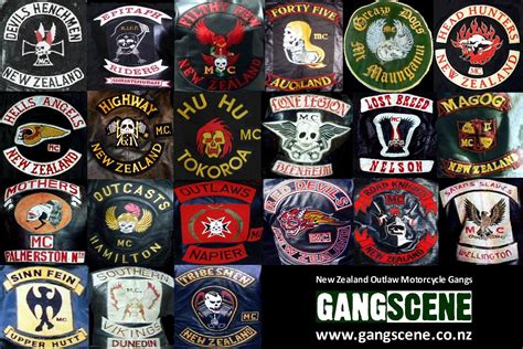 motorcycle gangs patches