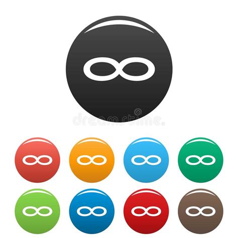 Set Infinity Symbol Icons Stock Illustrations – 1 103 Set Infinity