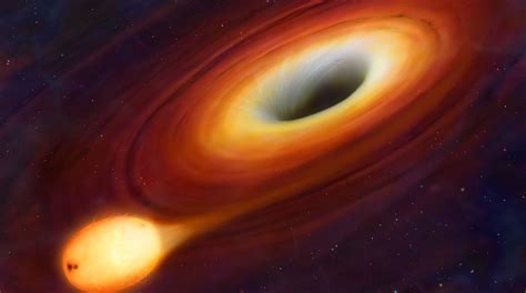 nasa detects black hole eruption    time   years