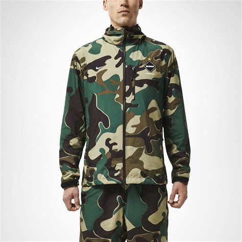 nike fc real bristol camo practice mens jacket mens streetwear mens jackets jackets