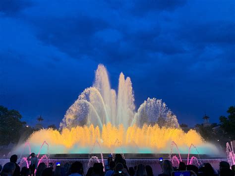 magic fountain barcelona updated