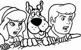 Scooby Coloring Doo Daphne Pages Mystery Machine Getcolorings Clipartmag Drawing Print sketch template